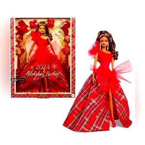 Mattel 2024 Holiday Barbie Signature Doll Seasonal Collector Gift - NEW